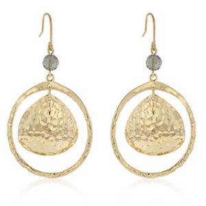 Circular Drop Earrings
