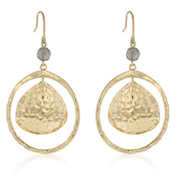 Circular Drop Earrings