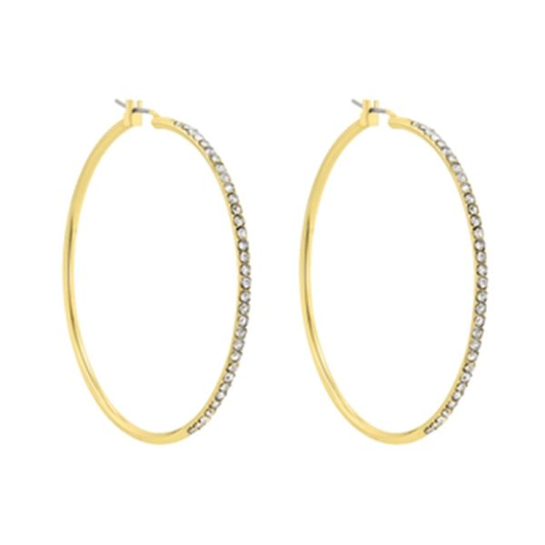 2″ Gold Hoop Earrings