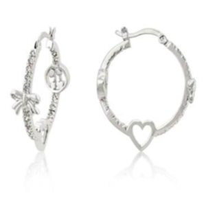 Hip Hoop Symbol Earrings