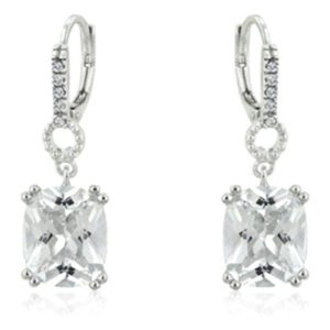 Timeless Cushion Drop Earrings