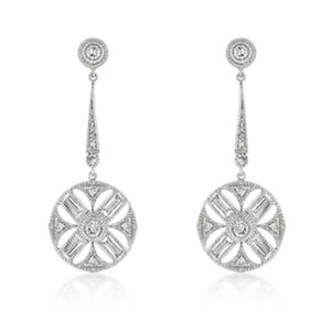 CZ Zodiac Earrings
