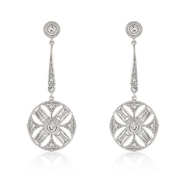 CZ Zodiac Earrings