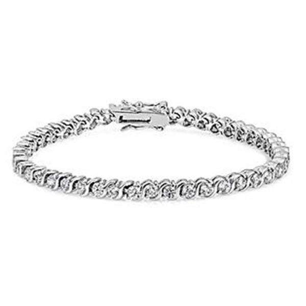 Elegant Round Tennis Bracelet