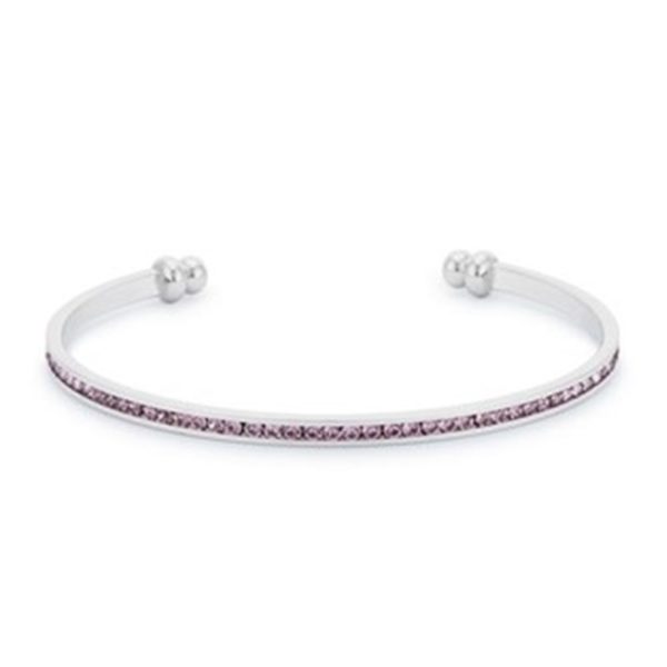 Lavender Cubic Zirconia Cuff