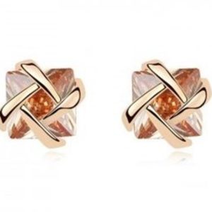 Love Earrings (Champagne)