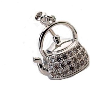 Teapot Earrings