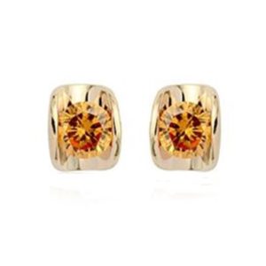 Champagne Stud Earrings