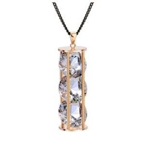 Hourglass Beaded Necklace