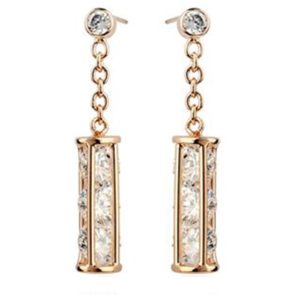 Mini Hourglass Beaded Earrings